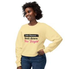 Inspirational Lightweight Crewneck Sweatshirt - Unisex, Cozy Gift, Motivation Apparel, Everyday Wear, Small Steps Every Day