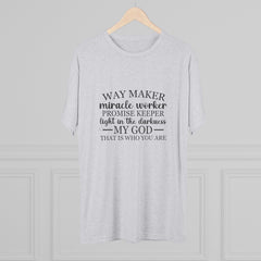 Inspirational Graphic Tee, Christian Shirt, Everyday Wear, Gift for Believers, Faith-Based Apparel, Music Theme T-Shirt