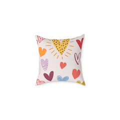 Love Quote Pillow, Decorative Cushion, Valentine's Gift, Home Decor, Cozy Accent Pillow, Heartfelt Gift Idea