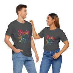 Unisex Graphic Tee: Praise the Lord, Religious Shirt, Faith Apparel, Inspirational T-Shirt, Christian Gift, Casual Wear