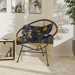 Floral Velveteen Microfiber Blanket - Cozy Gift for Nature Lovers, Home Decor, Bed Linens, Camping Essentials, Spring Vibes, Botanical Print