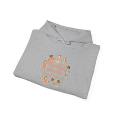Kind Hands Kids Hoodie - "Thankful Hearts, Kind Hands" Thanksgiving Sweatshirt