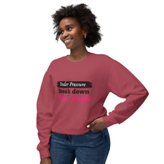 Inspirational Lightweight Crewneck Sweatshirt - Unisex, Cozy Gift, Motivation Apparel, Everyday Wear, Small Steps Every Day