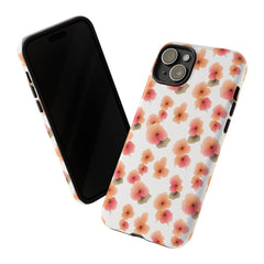 Floral Phone Case for Tough Cases | Stylish Protective Cover, Gift for Her, Trendy Accessory, Flower Design, iPhone Case