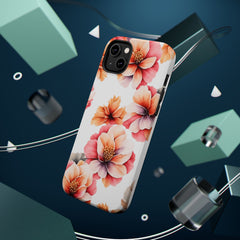 Floral Magnetic Phone Case, Stylish Flower Phone Cover, Durable Magnetic Tough Case, Trendy Floral Design Case, Perfect Gift for Her