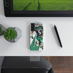 Slim Snap Case for Football Fans, Personalized Phone Cover, Sports Team Gift, High School Football Accessories, Customizable Sports Case