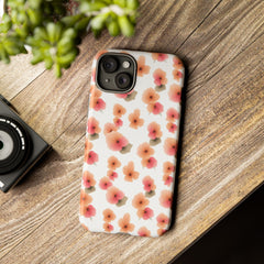 Floral Phone Case for Tough Cases | Stylish Protective Cover, Gift for Her, Trendy Accessory, Flower Design, iPhone Case