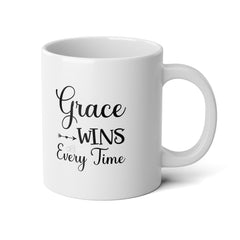 Happy Jumbo Mug - 20oz | Motivational Coffee Mug for Home, Office, Gift for Coffee Lovers, Inspirational Mug for Holidays