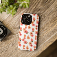 Floral Phone Case for Tough Cases | Stylish Protective Cover, Gift for Her, Trendy Accessory, Flower Design, iPhone Case
