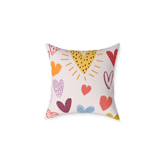 Love Quote Pillow, Decorative Cushion, Valentine's Gift, Home Decor, Cozy Accent Pillow, Heartfelt Gift Idea