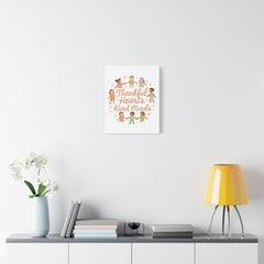 Thankful Hearts, Kind Minds Canvas