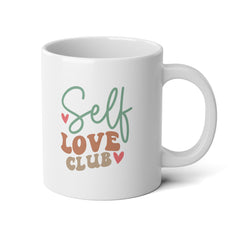 Floral Inspiration Jumbo Mug, 20oz - Motivational Coffee Cup, Gift for Book Lovers, Home & Office Decor, Reading Mug, Inspirational Tea Mug