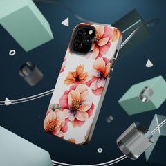 Floral Magnetic Phone Case, Stylish Flower Phone Cover, Durable Magnetic Tough Case, Trendy Floral Design Case, Perfect Gift for Her