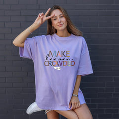Unisex Classic Tee - Make Heaven Crowded Design, Inspirational T-Shirt, Faith-Based Apparel, Gift for Believers, Everyday Wear