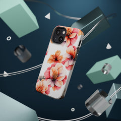 Floral Magnetic Phone Case, Stylish Flower Phone Cover, Durable Magnetic Tough Case, Trendy Floral Design Case, Perfect Gift for Her