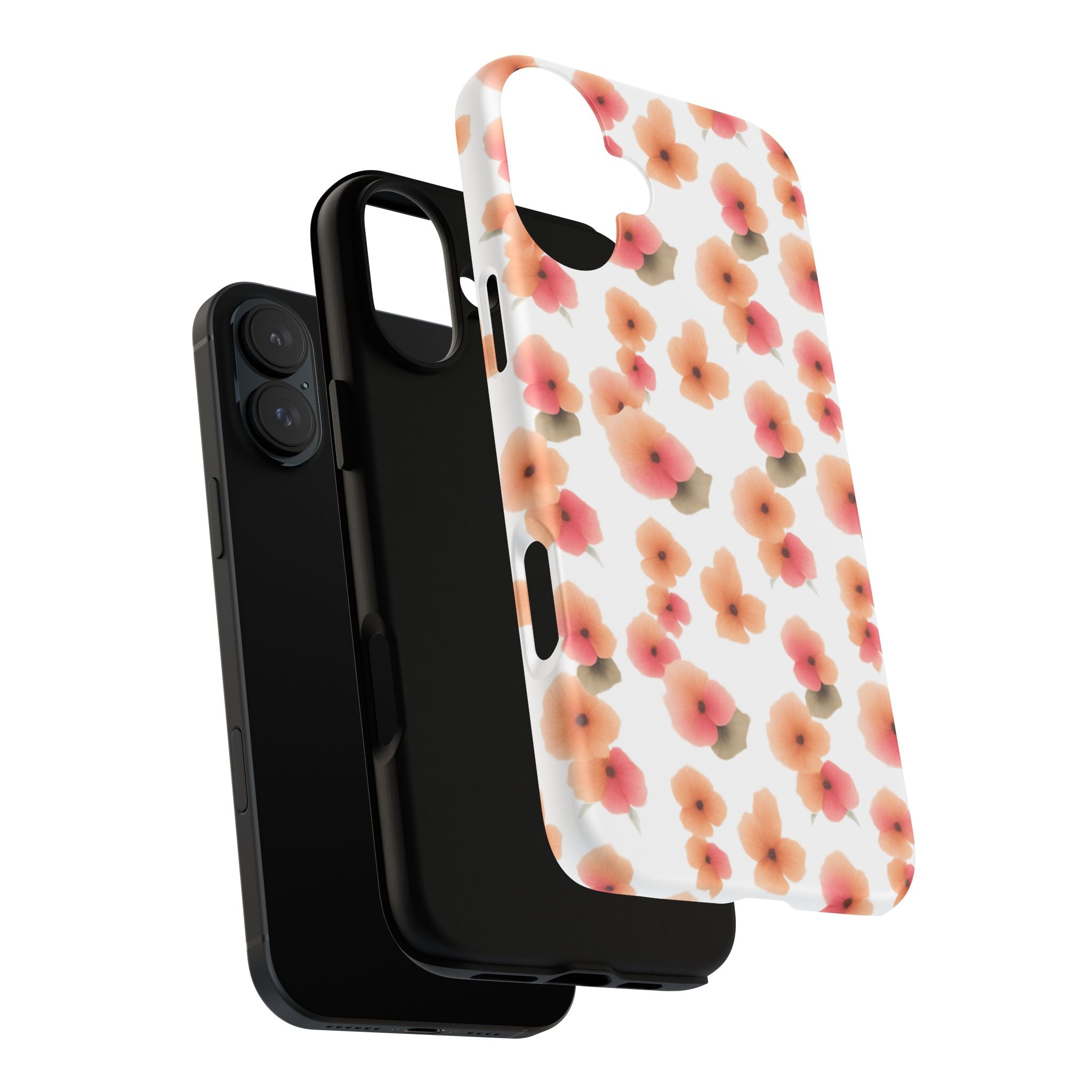 Floral Phone Case for Tough Cases | Stylish Protective Cover, Gift for Her, Trendy Accessory, Flower Design, iPhone Case
