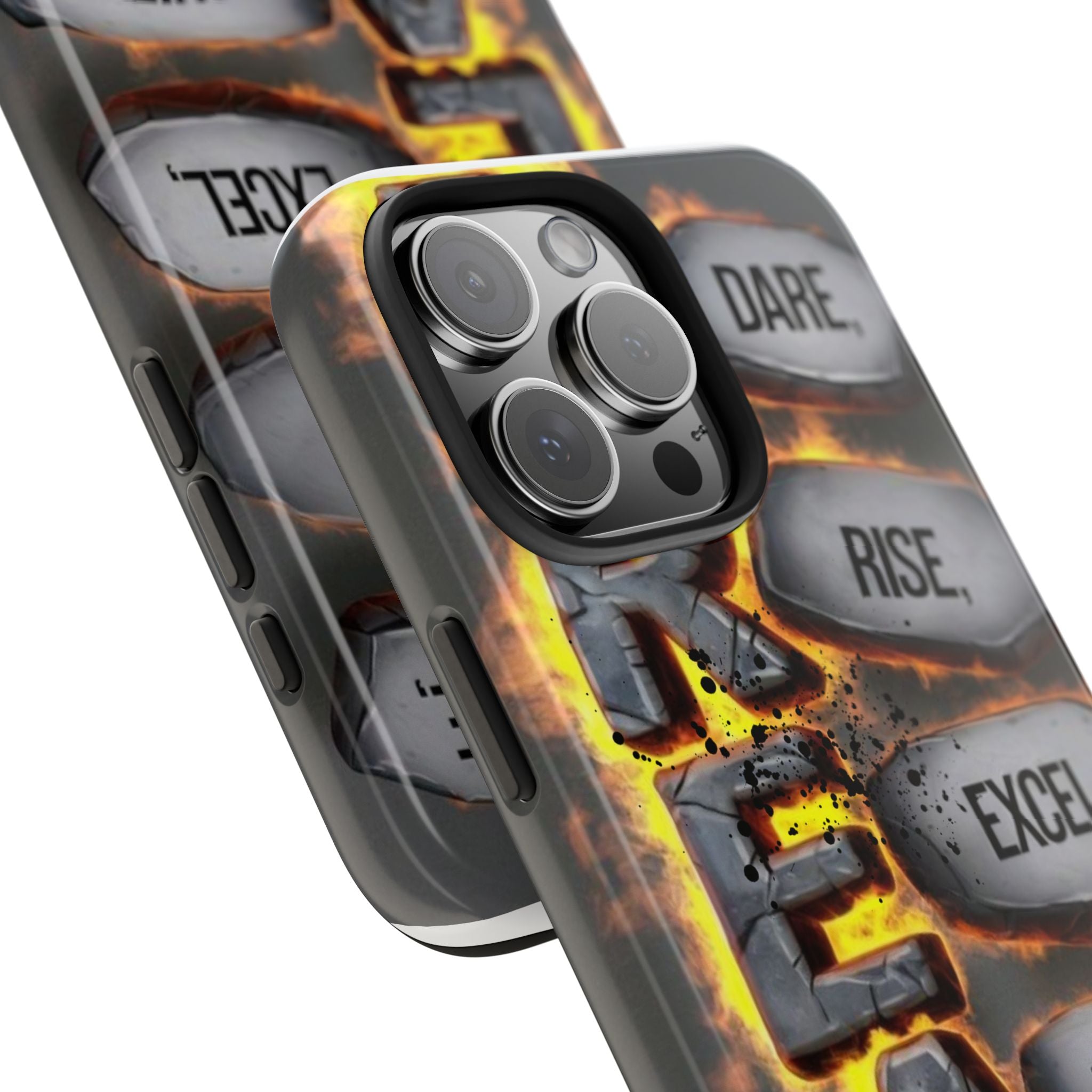 Inspirational Phone Case - Dare, Rise, Excel, Achieve, Motivate | Custom Tough Cases, Motivational Gifts, Phone Accessories, Unique [...]