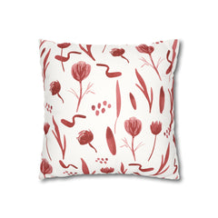 Faux Suede Square Pillowcase