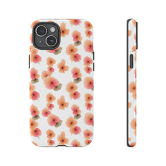 Floral Phone Case for Tough Cases | Stylish Protective Cover, Gift for Her, Trendy Accessory, Flower Design, iPhone Case