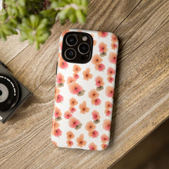 Floral Phone Case for Tough Cases | Stylish Protective Cover, Gift for Her, Trendy Accessory, Flower Design, iPhone Case