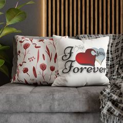 Faux Suede Square Pillowcase