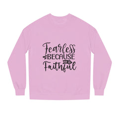 Fearless Faith Unisex Crew Neck Sweatshirt, Inspirational Gift, Christian Sweatshirt, Cozy Pullover, Faith-based Apparel, [...]