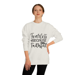 Fearless Faith Unisex Crew Neck Sweatshirt, Inspirational Gift, Christian Sweatshirt, Cozy Pullover, Faith-based Apparel, [...]