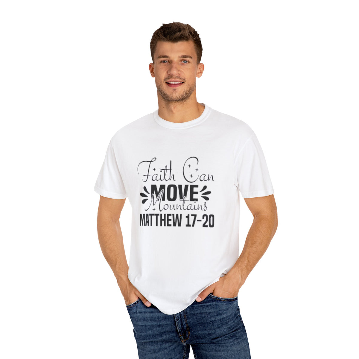 Faith Can Move Mountains Unisex T-Shirt | Inspirational Tee for Comfort and Style, Religious Gift, Everyday Wear, Casual Outfit, [...]