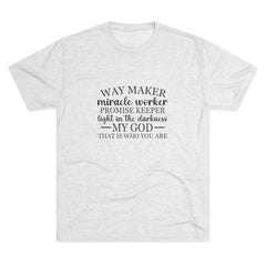 Inspirational Graphic Tee, Christian Shirt, Everyday Wear, Gift for Believers, Faith-Based Apparel, Music Theme T-Shirt