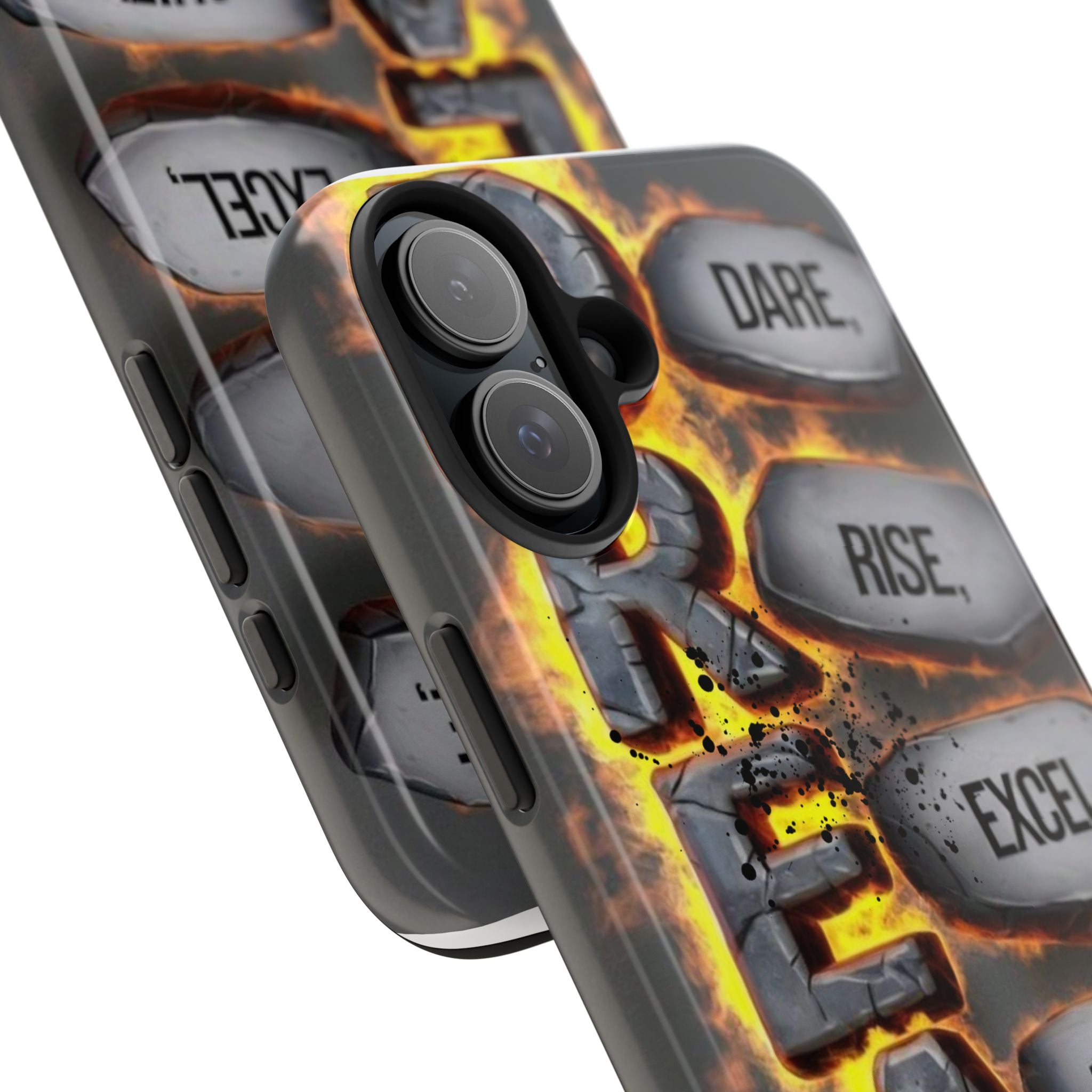 Inspirational Phone Case - Dare, Rise, Excel, Achieve, Motivate | Custom Tough Cases, Motivational Gifts, Phone Accessories, Unique [...]