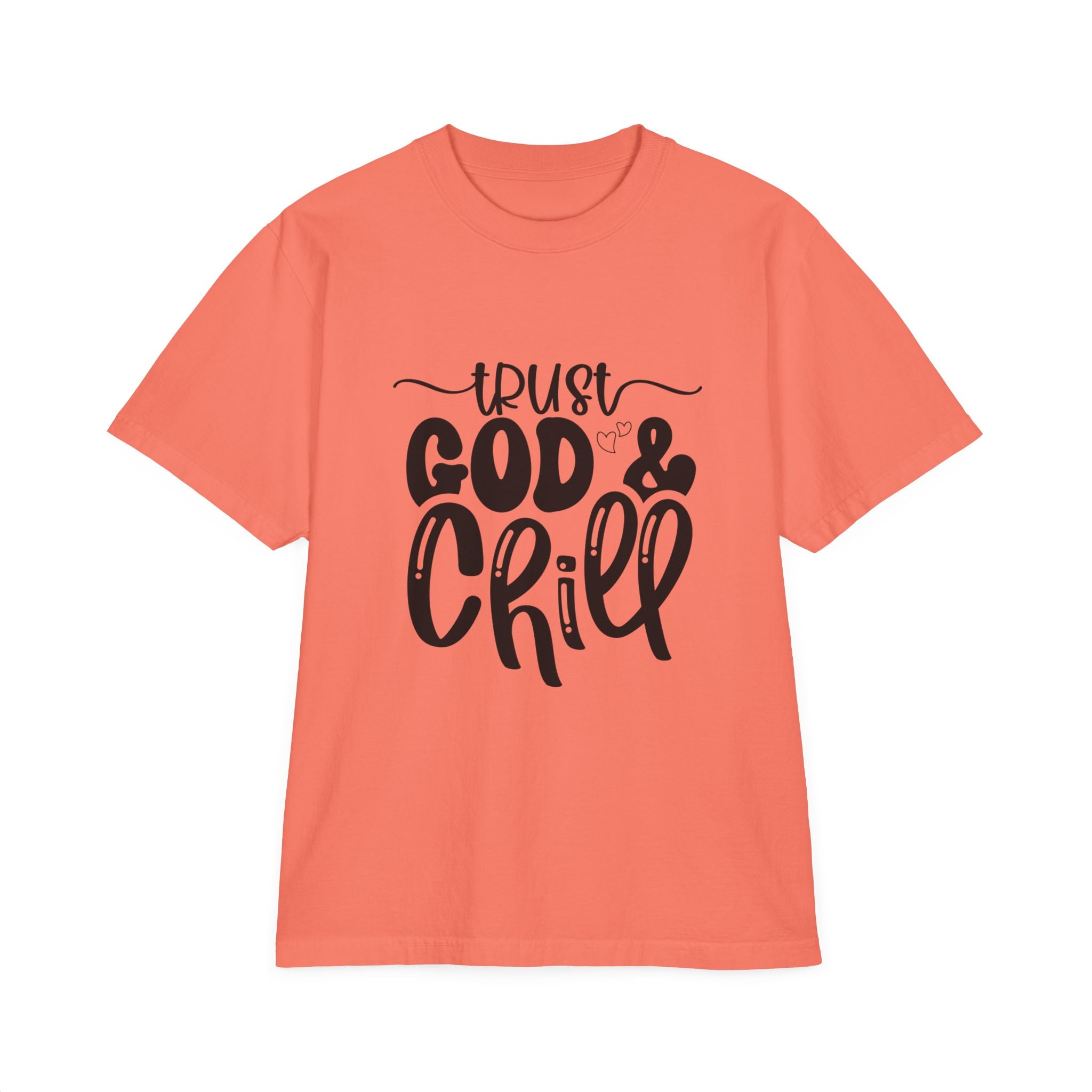 Trust God & Chill Unisex Drop-Shoulder T-Shirt | Relaxed Style Tee for Faith Lovers, Comfortable Casual Wear, Gift for Friends, [...]