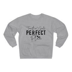 Inspirational Unisex Crew Neck Sweatshirt - Trust in God's Perfect Plan, Cozy Christian Apparel, Gift for Faith Lovers, Inspirational [...]
