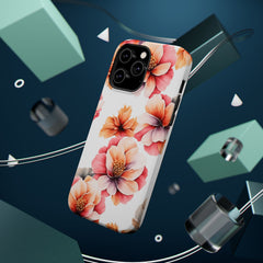 Floral Magnetic Phone Case, Stylish Flower Phone Cover, Durable Magnetic Tough Case, Trendy Floral Design Case, Perfect Gift for Her