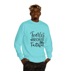 Fearless Faith Unisex Crew Neck Sweatshirt, Inspirational Gift, Christian Sweatshirt, Cozy Pullover, Faith-based Apparel, [...]