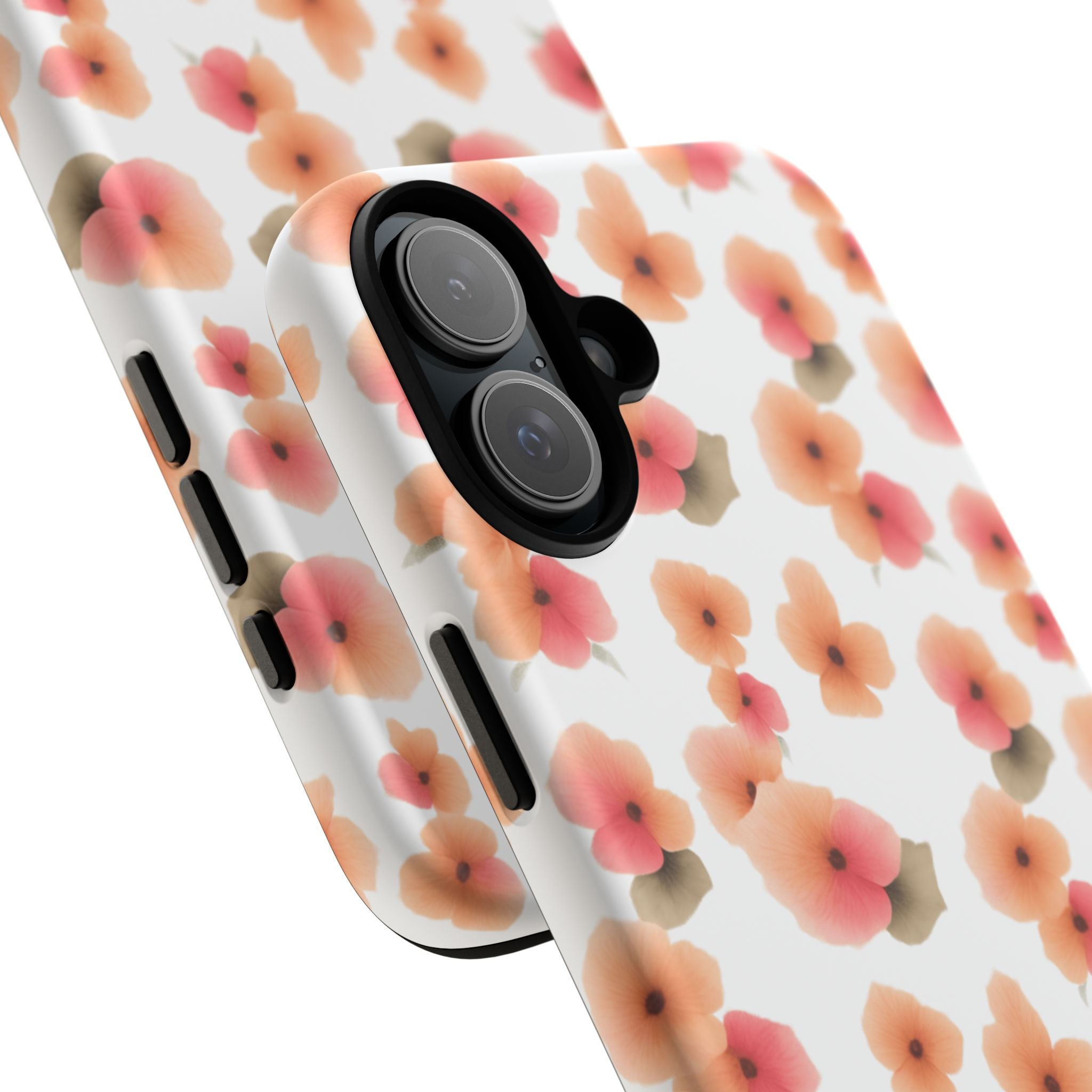 Floral Phone Case for Tough Cases | Stylish Protective Cover, Gift for Her, Trendy Accessory, Flower Design, iPhone Case