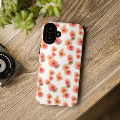 Floral Phone Case for Tough Cases | Stylish Protective Cover, Gift for Her, Trendy Accessory, Flower Design, iPhone Case