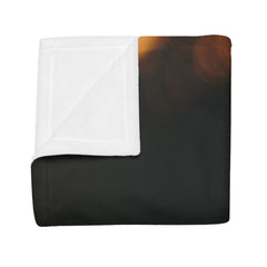 Cozy Floral Fleece Blanket, Soft Blanket for Home Decor, Gift for Her, Snuggle Blanket, Couch Throw for Any Season