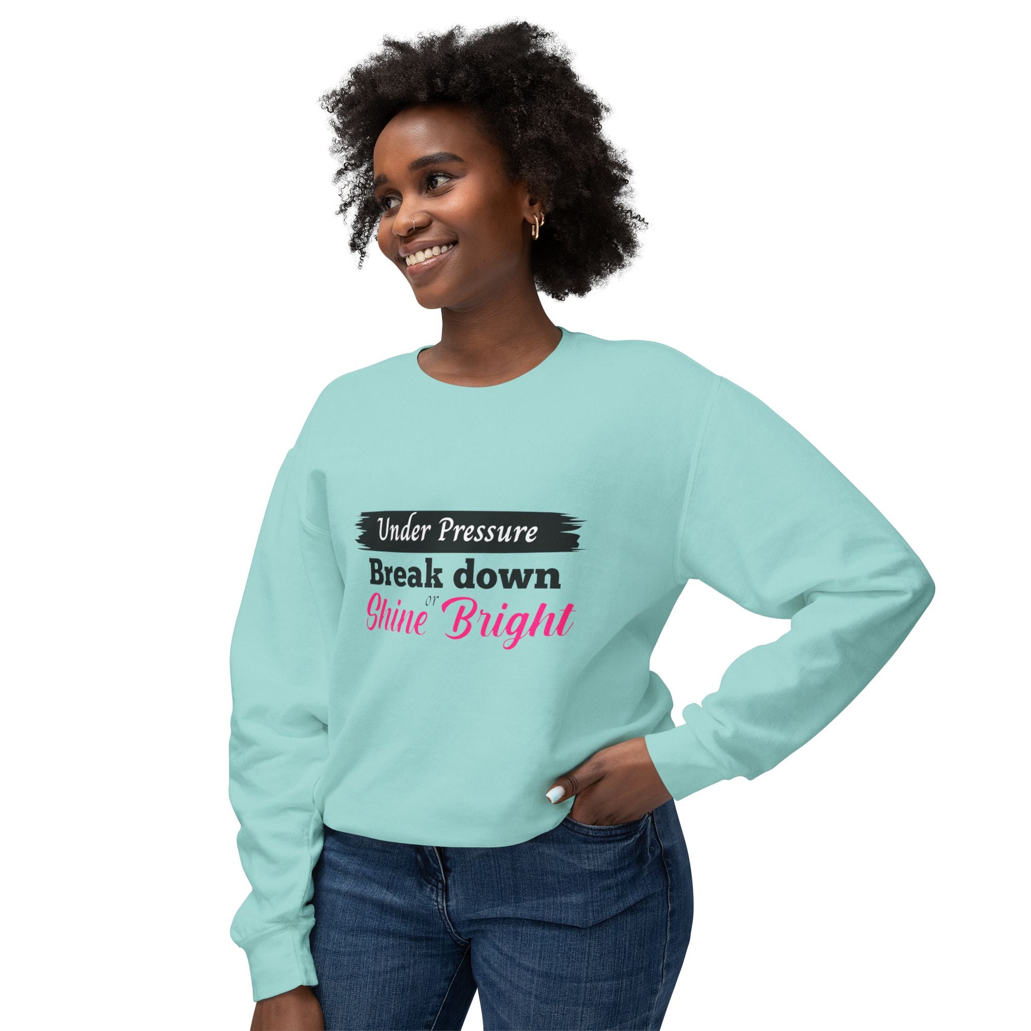 Inspirational Lightweight Crewneck Sweatshirt - Unisex, Cozy Gift, Motivation Apparel, Everyday Wear, Small Steps Every Day