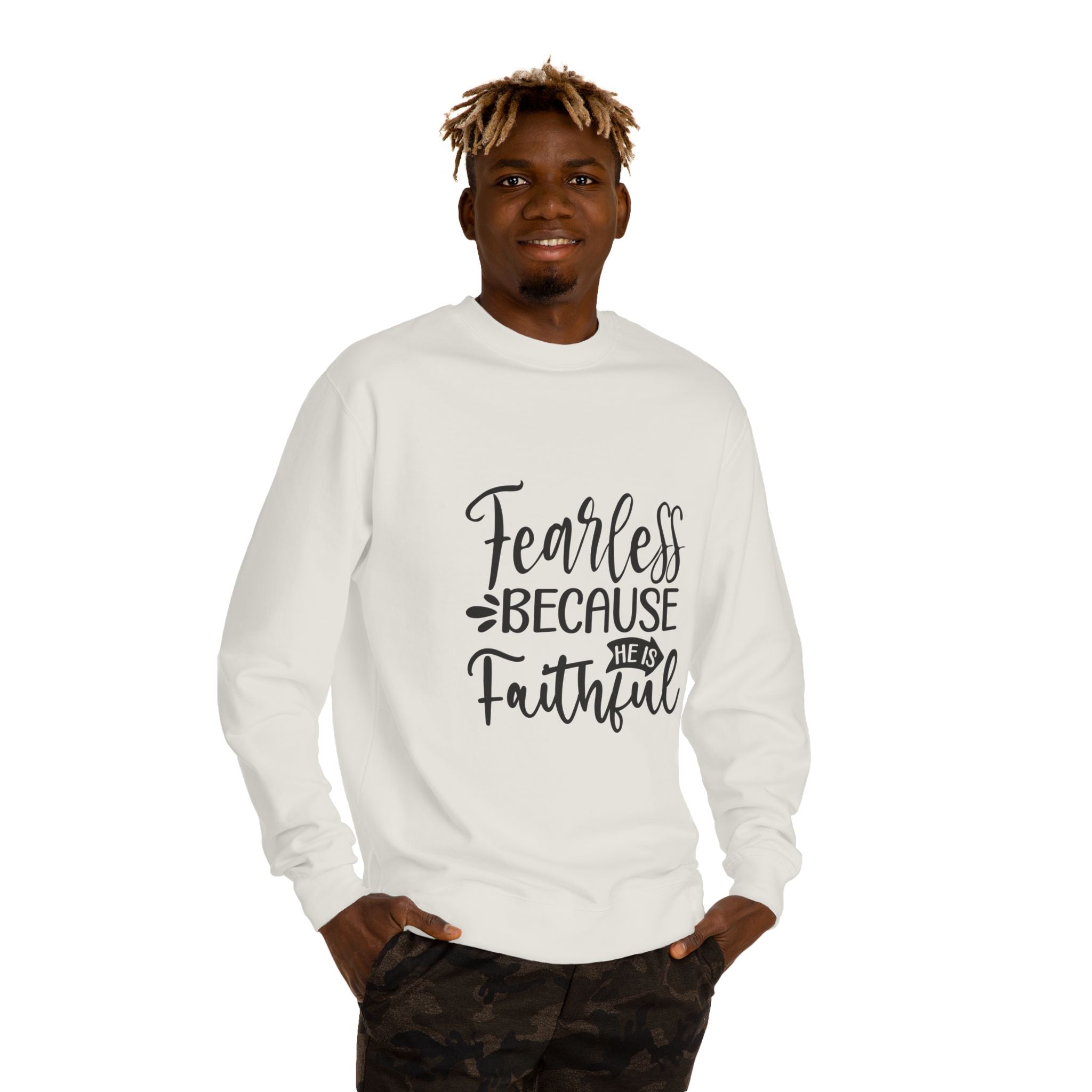 Fearless Faith Unisex Crew Neck Sweatshirt, Inspirational Gift, Christian Sweatshirt, Cozy Pullover, Faith-based Apparel, [...]