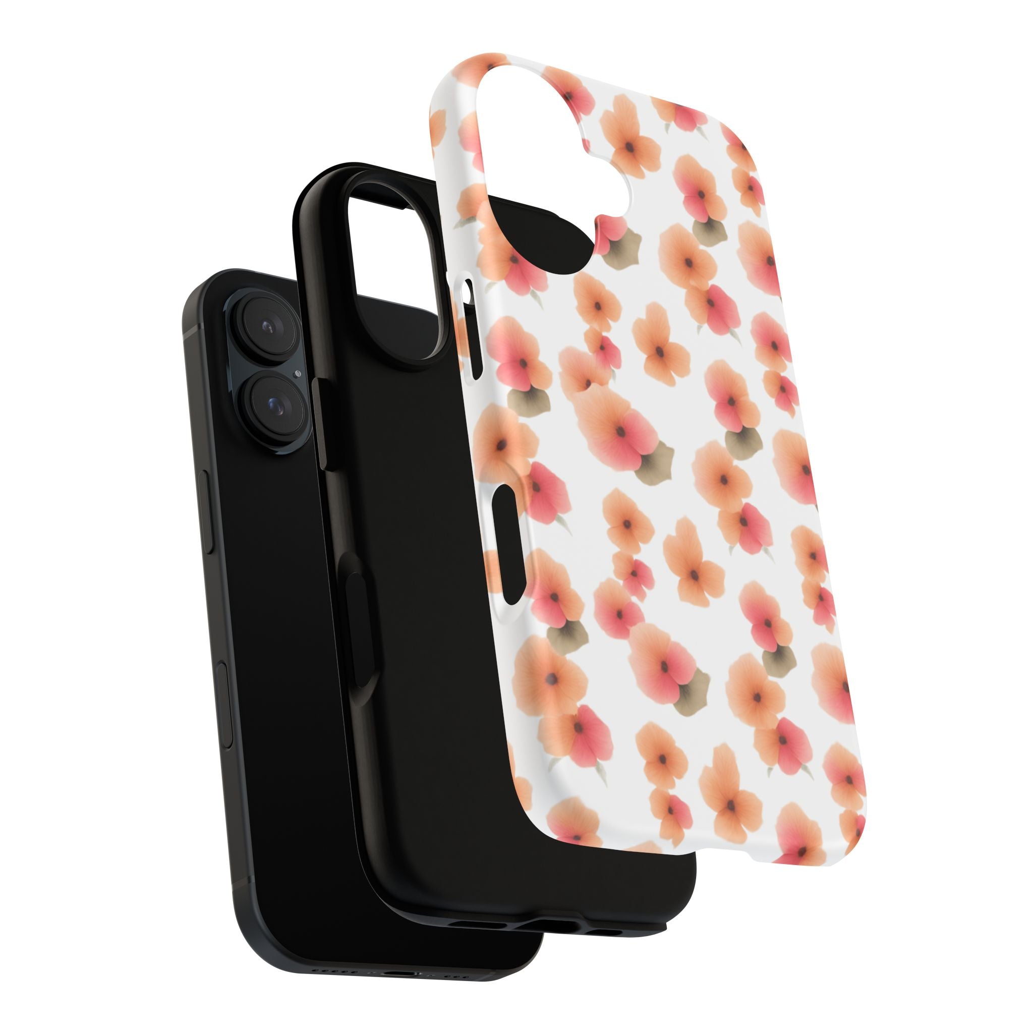 Floral Phone Case for Tough Cases | Stylish Protective Cover, Gift for Her, Trendy Accessory, Flower Design, iPhone Case