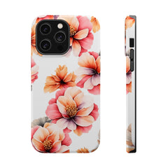 Floral Magnetic Phone Case, Stylish Flower Phone Cover, Durable Magnetic Tough Case, Trendy Floral Design Case, Perfect Gift for Her