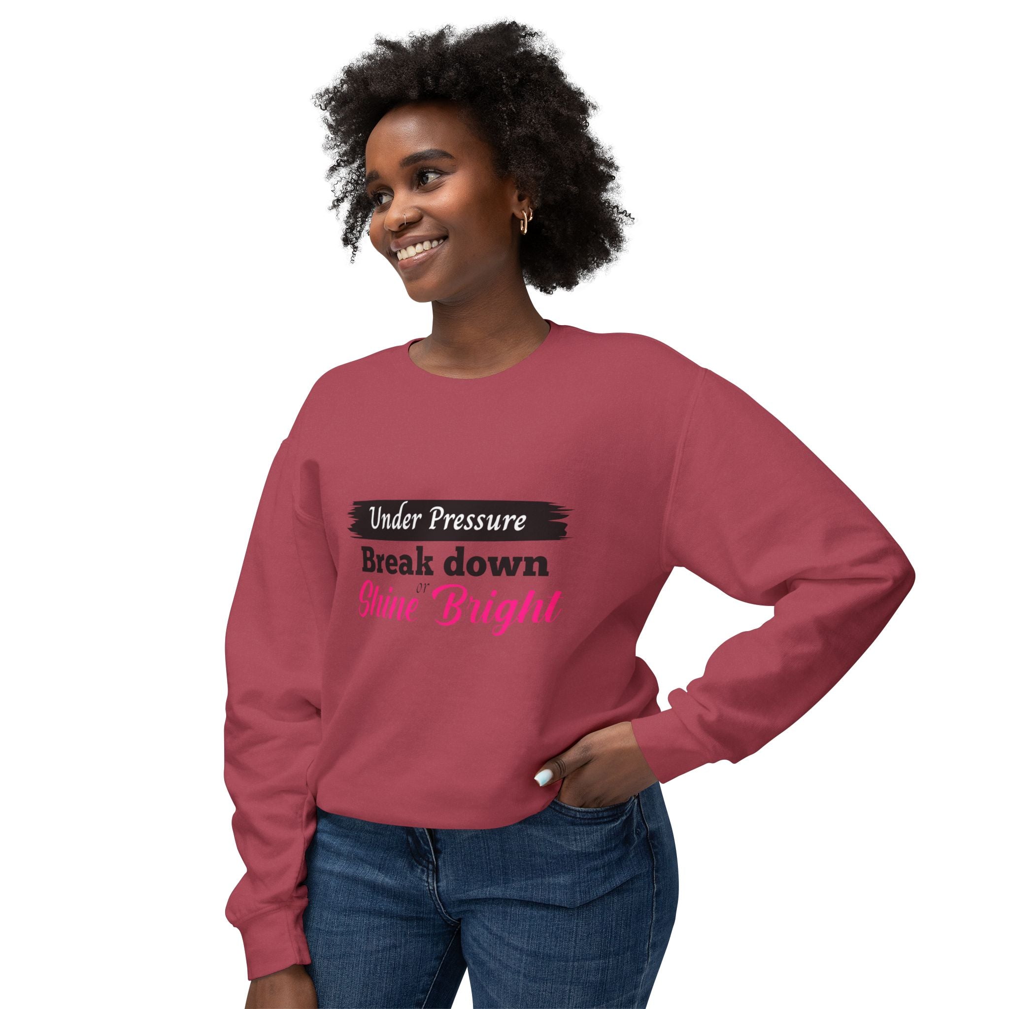 Inspirational Lightweight Crewneck Sweatshirt - Unisex, Cozy Gift, Motivation Apparel, Everyday Wear, Small Steps Every Day