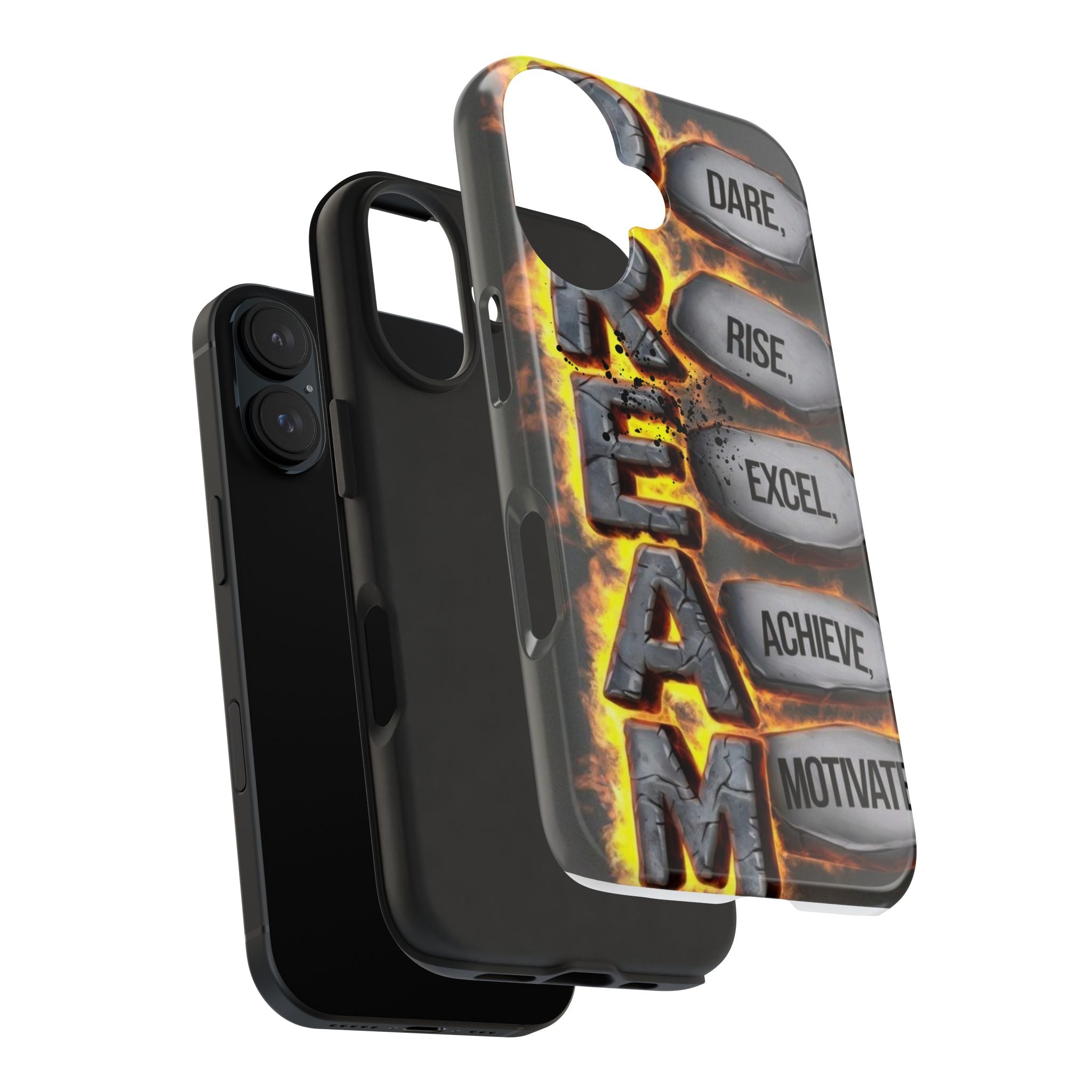 Inspirational Phone Case - Dare, Rise, Excel, Achieve, Motivate | Custom Tough Cases, Motivational Gifts, Phone Accessories, Unique [...]