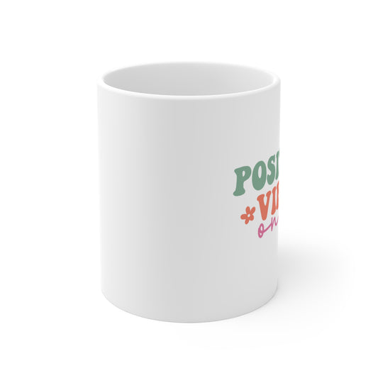 Whimsical Floral Mug for Gardening Enthusiasts, Coffee Lover Gift, Mother's Day Present, Nature Lover's Drinkware, Cozy Home Decor