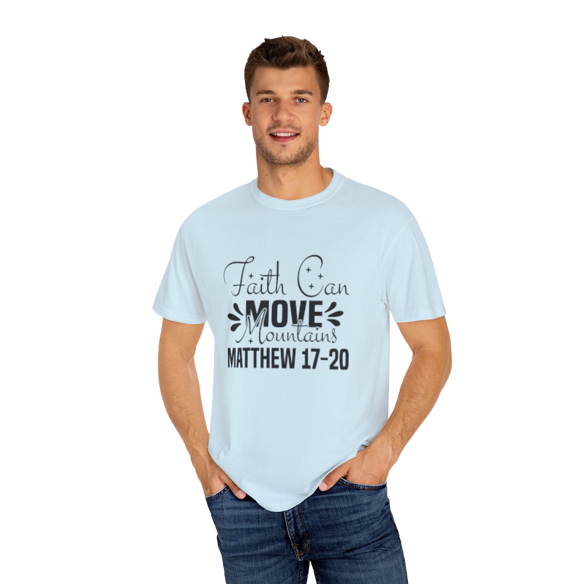 Faith Can Move Mountains Unisex T-Shirt | Inspirational Tee for Comfort and Style, Religious Gift, Everyday Wear, Casual Outfit, [...]