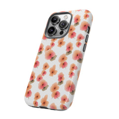 Floral Phone Case for Tough Cases | Stylish Protective Cover, Gift for Her, Trendy Accessory, Flower Design, iPhone Case
