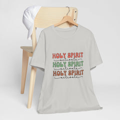 Holy Spirit Unisex Tee - Faith-Based Shirt for Spiritual Gatherings, Casual Wear, Gifts for Believers, Christian Apparel, Religious Events