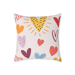 Love Quote Pillow, Decorative Cushion, Valentine's Gift, Home Decor, Cozy Accent Pillow, Heartfelt Gift Idea