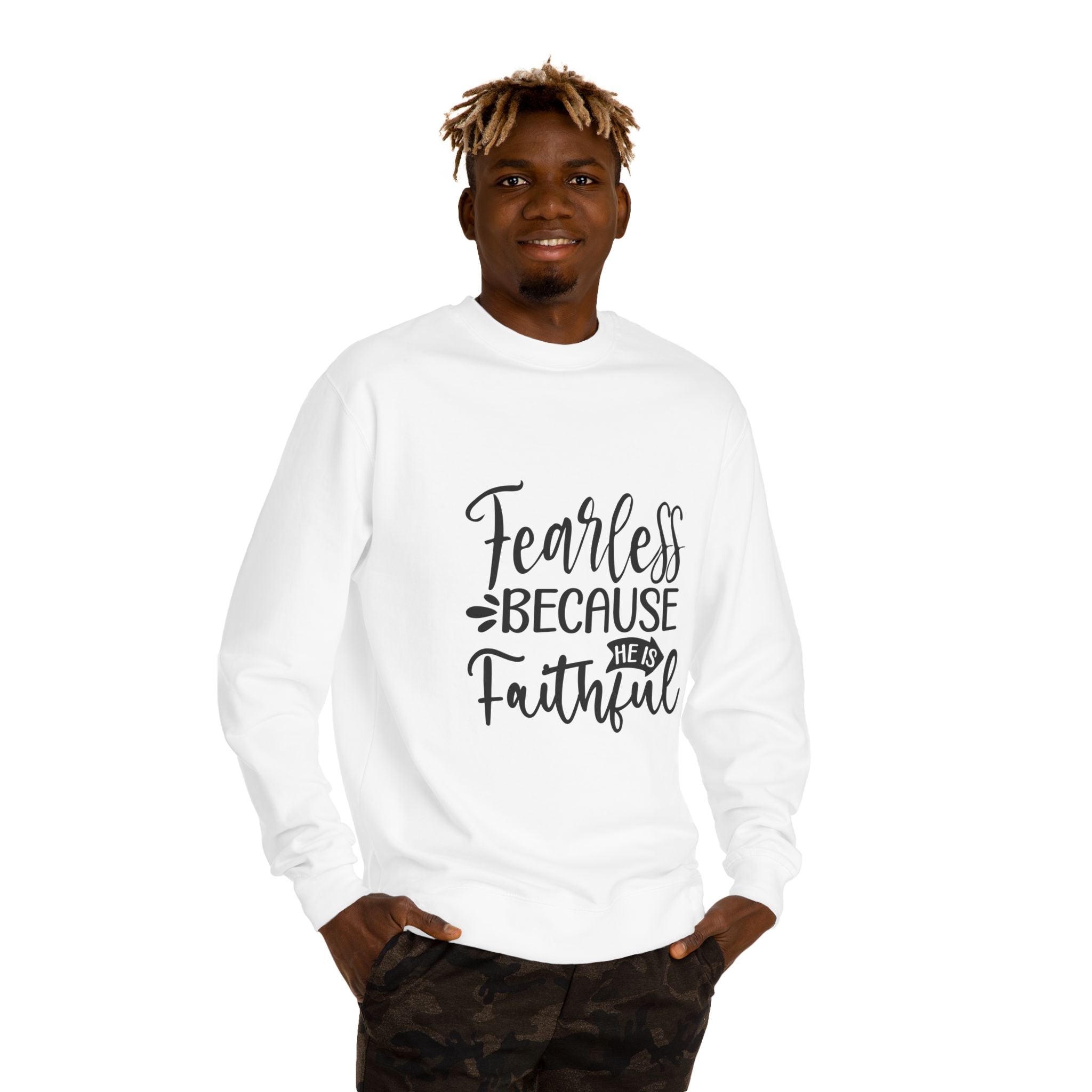 Fearless Faith Unisex Crew Neck Sweatshirt, Inspirational Gift, Christian Sweatshirt, Cozy Pullover, Faith-based Apparel, [...]