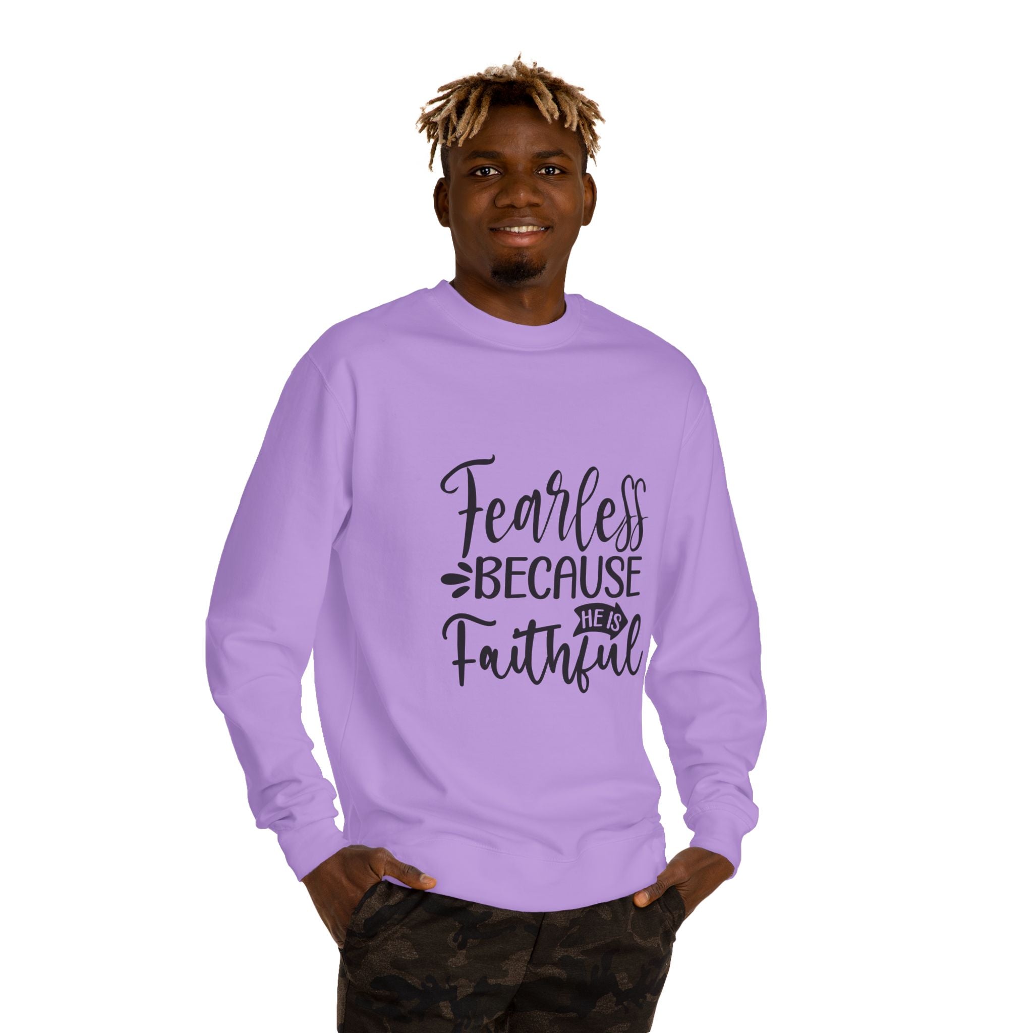 Fearless Faith Unisex Crew Neck Sweatshirt, Inspirational Gift, Christian Sweatshirt, Cozy Pullover, Faith-based Apparel, [...]